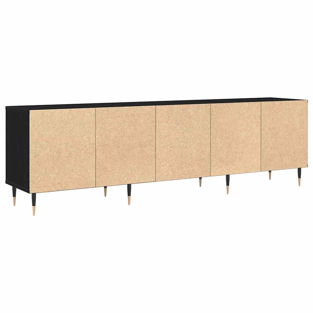 TV-skab 150 x 30 x 45 cm Sort eg Konstrueret træ
