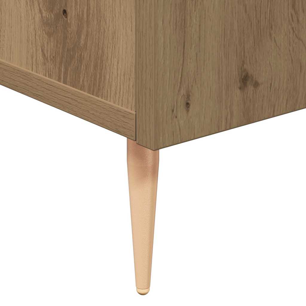 Sideboard Artisan Egetræ 90 x 34 x 80 cm Konstrueret træ
