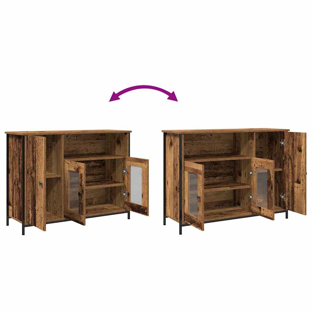 Sideboard Gammelt træ 100 x 35 x 75 cm