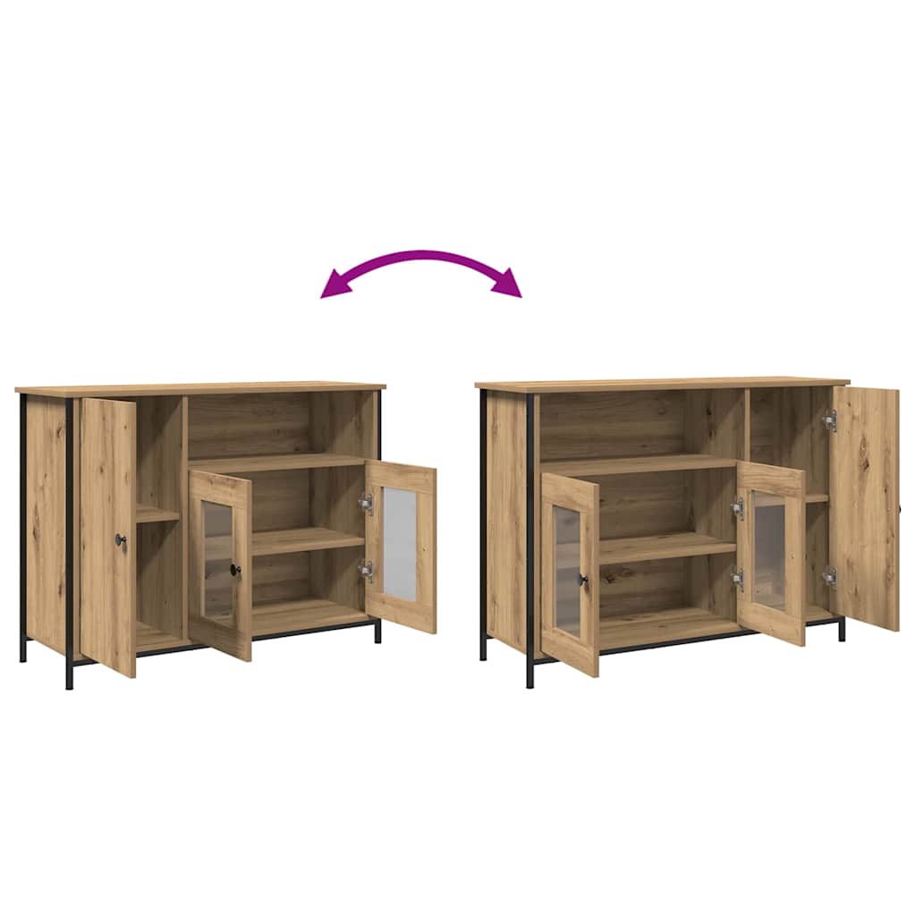 Sideboard Artisan Egetræ 100 x 35 x 75 cm