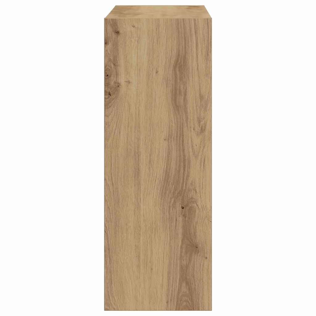 Sko skab 60 x 21 x 57 cm Konstrueret træ Artisan Egetræ