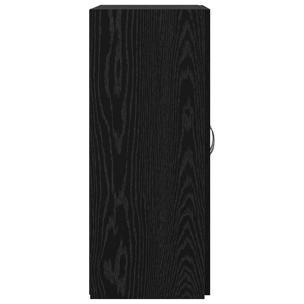 Kontorskab Sort eg 70 x 32 x 77.5 cm Konstrueret træ