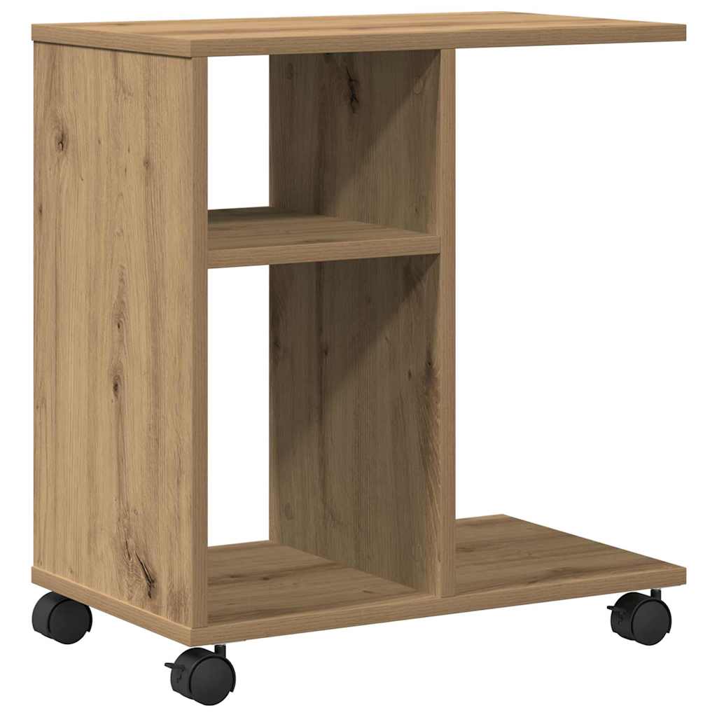 Sidebord artisan eg 50 x 30 x 55 cm Konstrueret træ