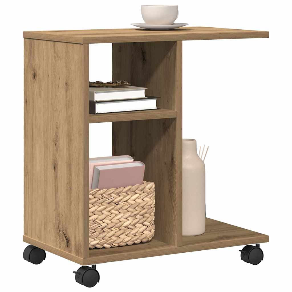 Sidebord artisan eg 50 x 30 x 55 cm Konstrueret træ