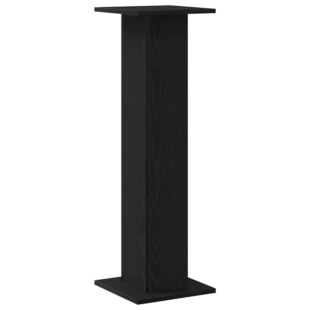 Planteholder 2 stk. Sort eg 30 x 30 x 95 cm Konstrueret træ