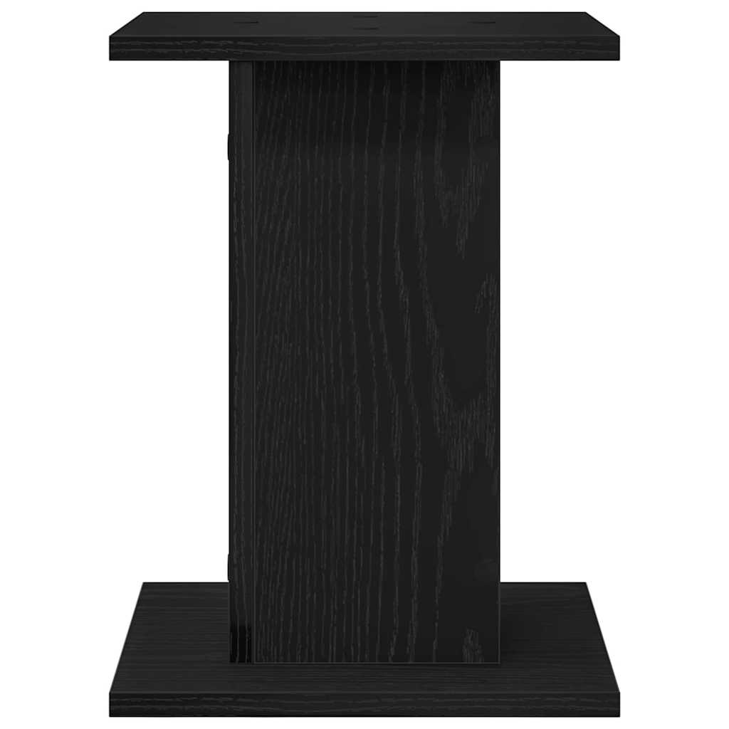 Planteholder 2 stk. Sort eg 30 x 30 x 40 cm Konstrueret træ