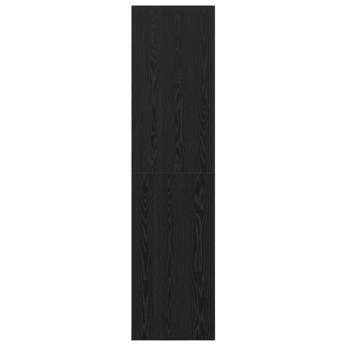 Garderobeskab Sort eg 100 x 50 x 200 cm Konstrueret træ