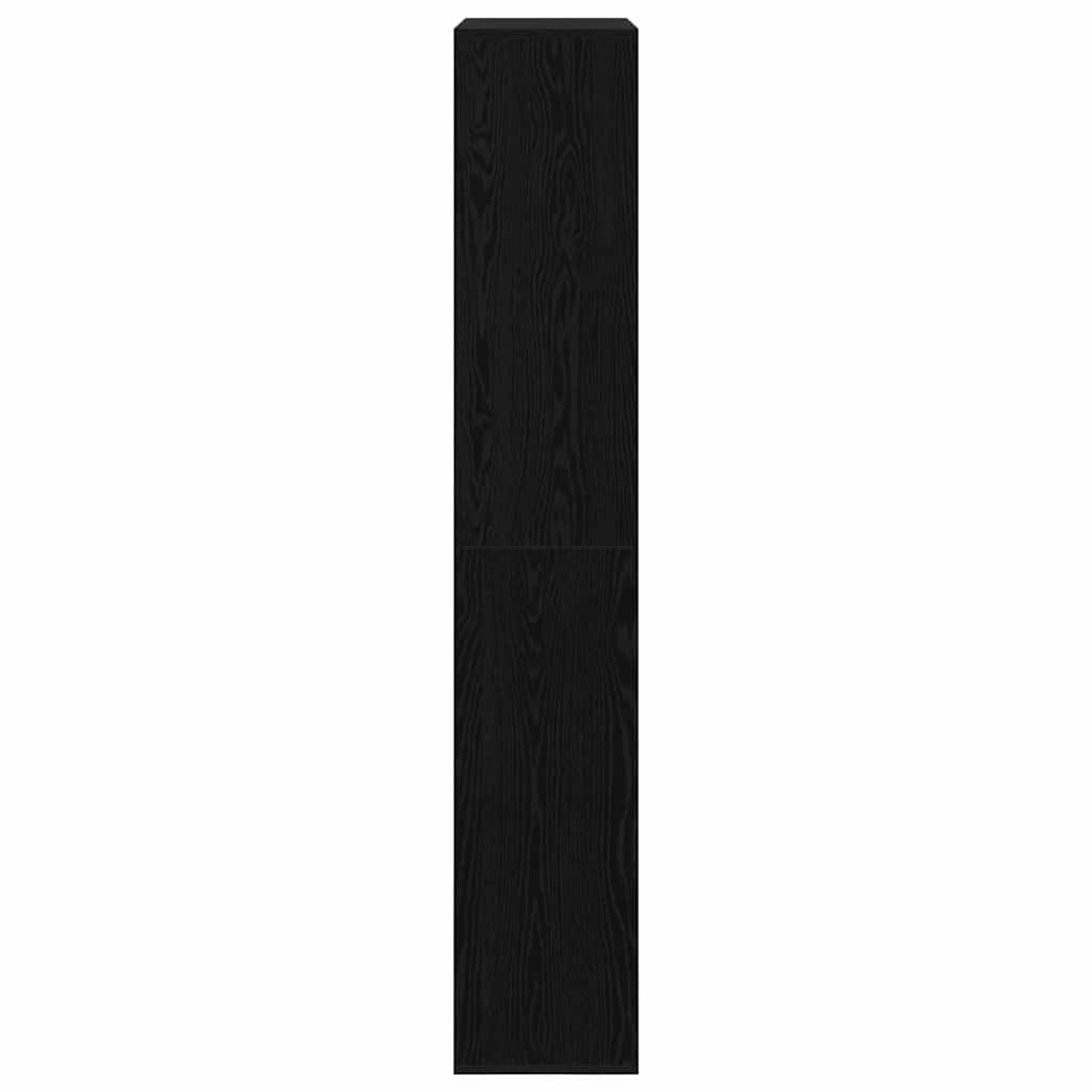 Bogskab 15 niveauer 100 x 33 x 187,5 cm Sort eg