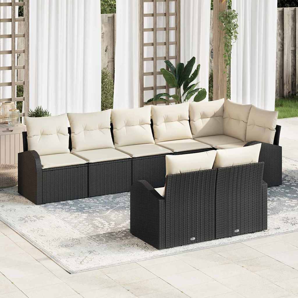 Havesofa Sæt 8 stk. 8-Antal sæder polyrattan