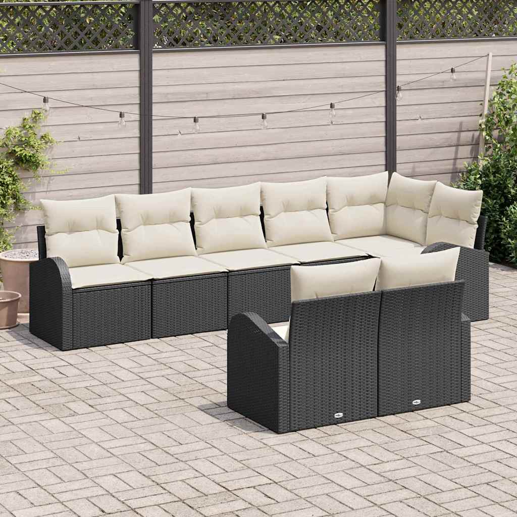 Havesofa Sæt 8 stk. 8-Antal sæder polyrattan