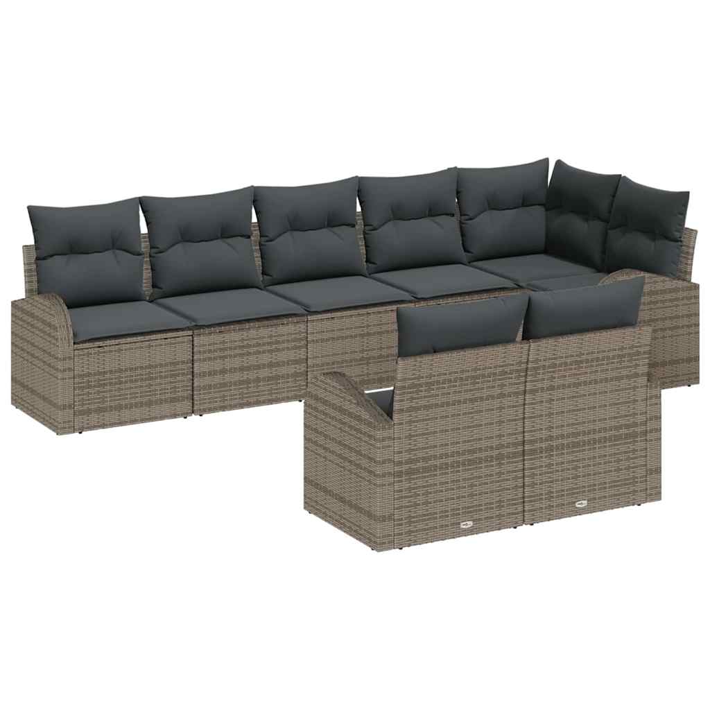 Havesofa Sæt 8 stk. 8-Antal sæder polyrattan