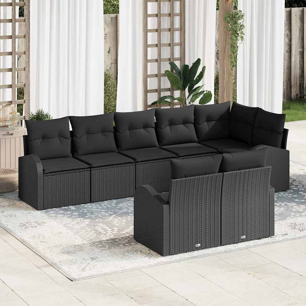 Havesofa Sæt 8 stk. 8-Antal sæder polyrattan