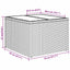 Sofa Sæt 9 stk. Brun og Creme polyrattan