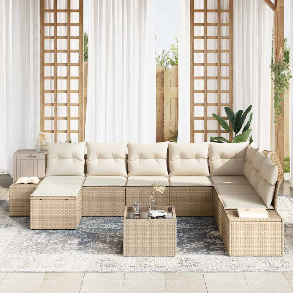 9 stk. Beige