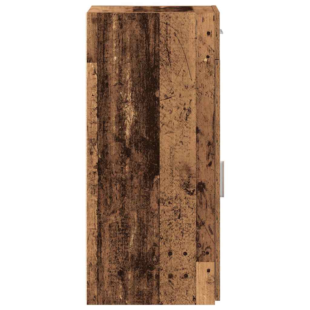 Sideboard med skuffe Gammelt træ 30 x 42,5 x 93 cm