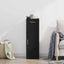 Sideboard med skuffe Sort eg 30 x 42,5 x 93 cm