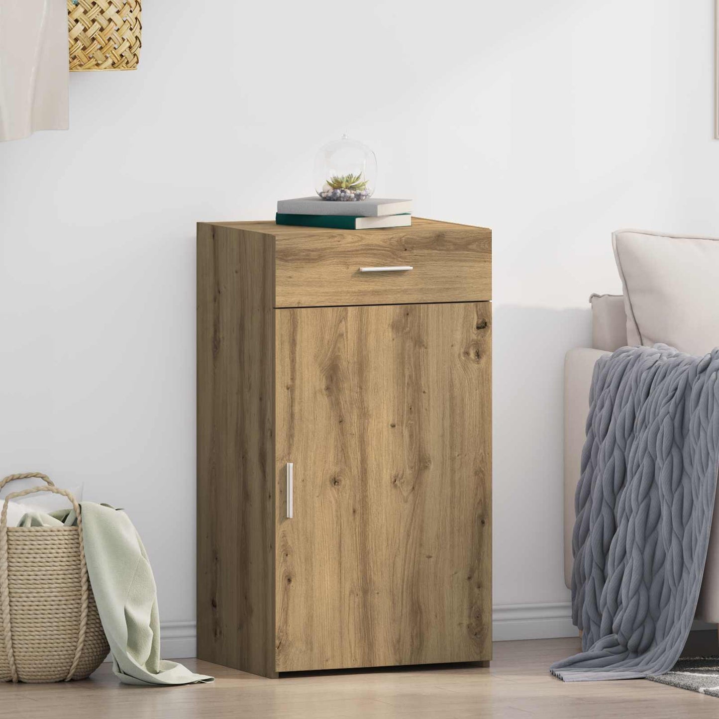 Sideboard Artisan Egetræ 50 x 42,5 x 93 cm