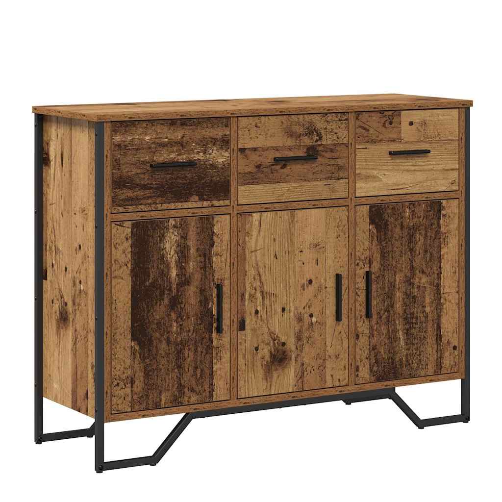 Sideboard Gammelt træ 97 x 32,5 x 74,5 cm