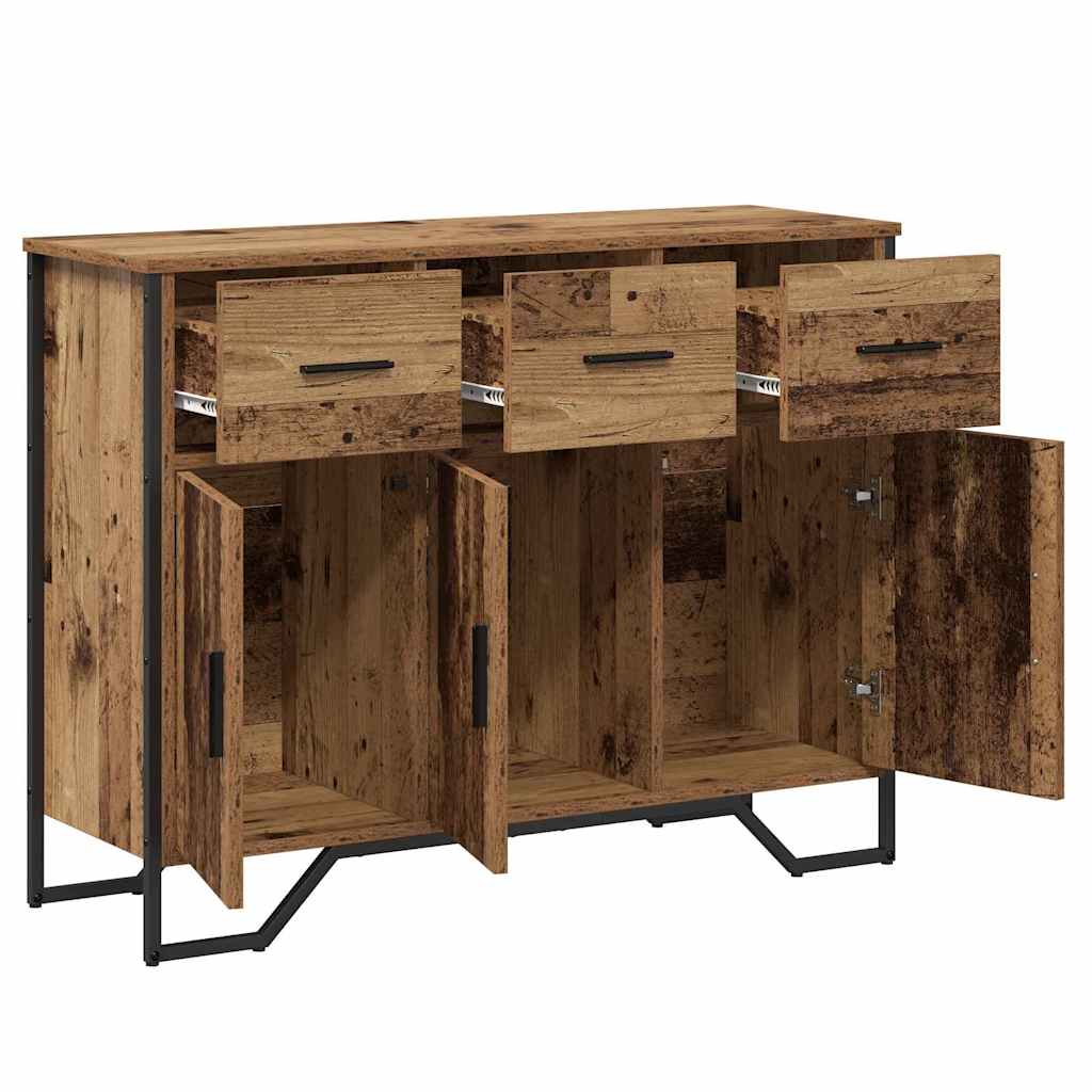 Sideboard Gammelt træ 97 x 32,5 x 74,5 cm