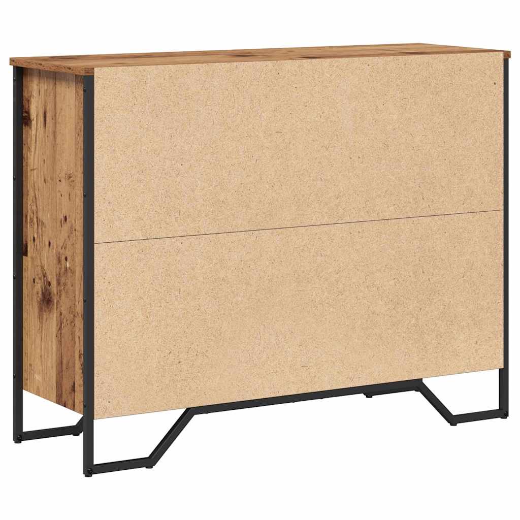 Sideboard Gammelt træ 97 x 32,5 x 74,5 cm