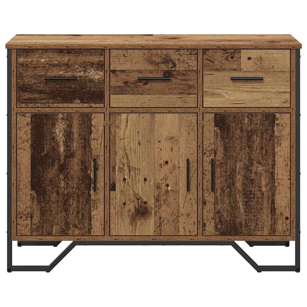 Sideboard Gammelt træ 97 x 32,5 x 74,5 cm