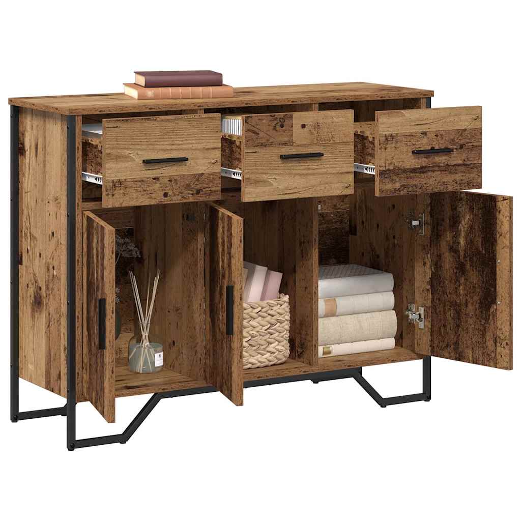 Sideboard Gammelt træ 97 x 32,5 x 74,5 cm