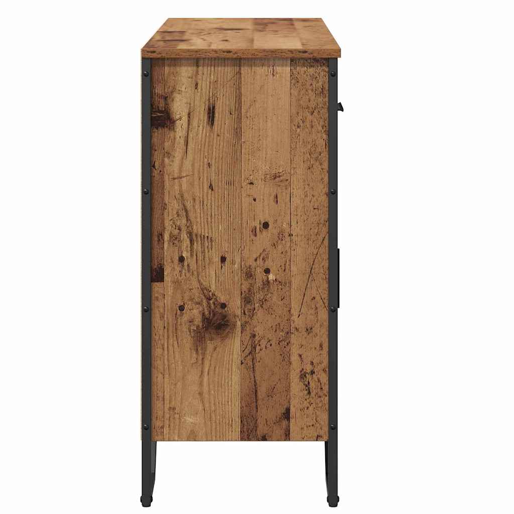 Sideboard Gammelt træ 97 x 32,5 x 74,5 cm