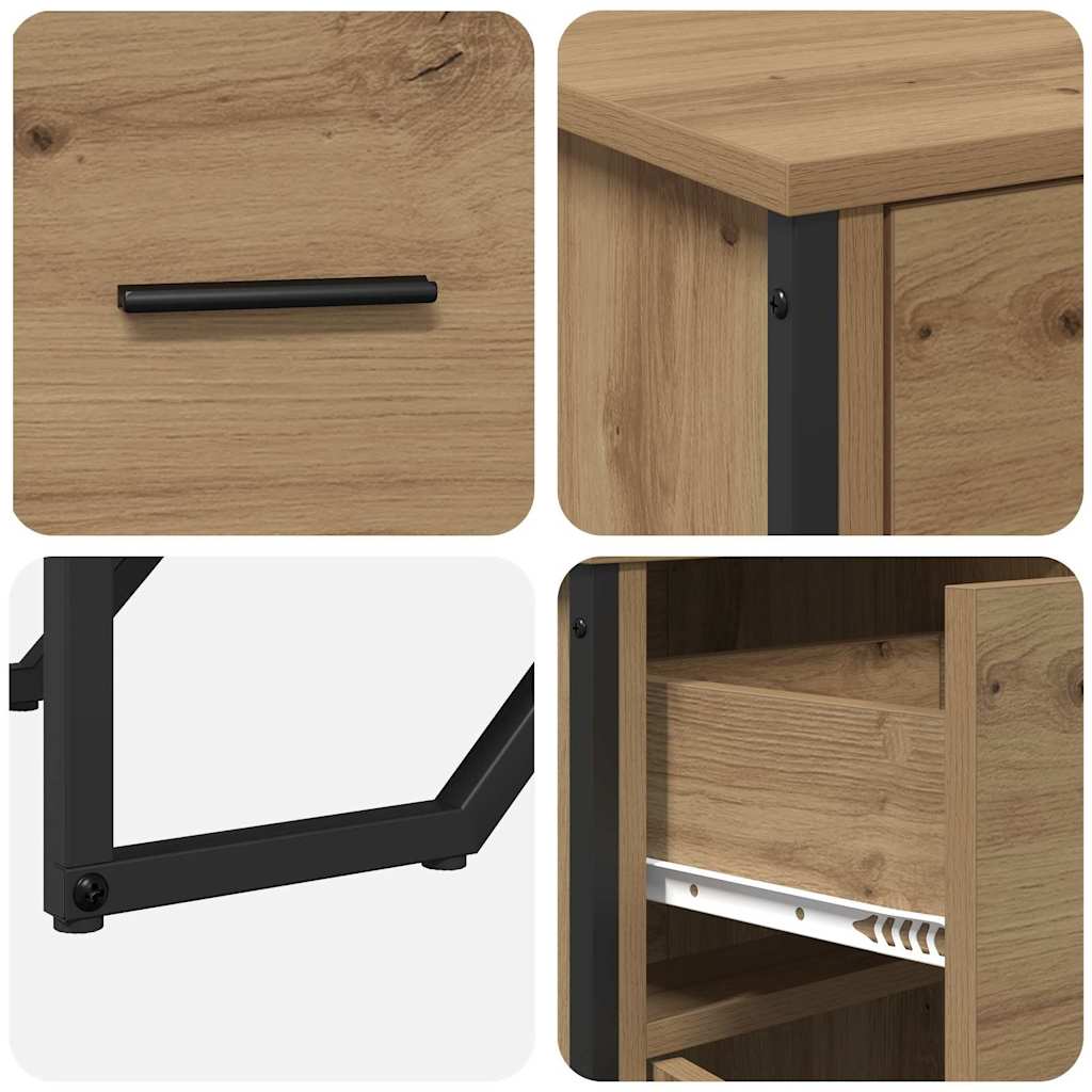 Sideboard Artisan Egetræ 97 x 32,5 x 74,5 cm