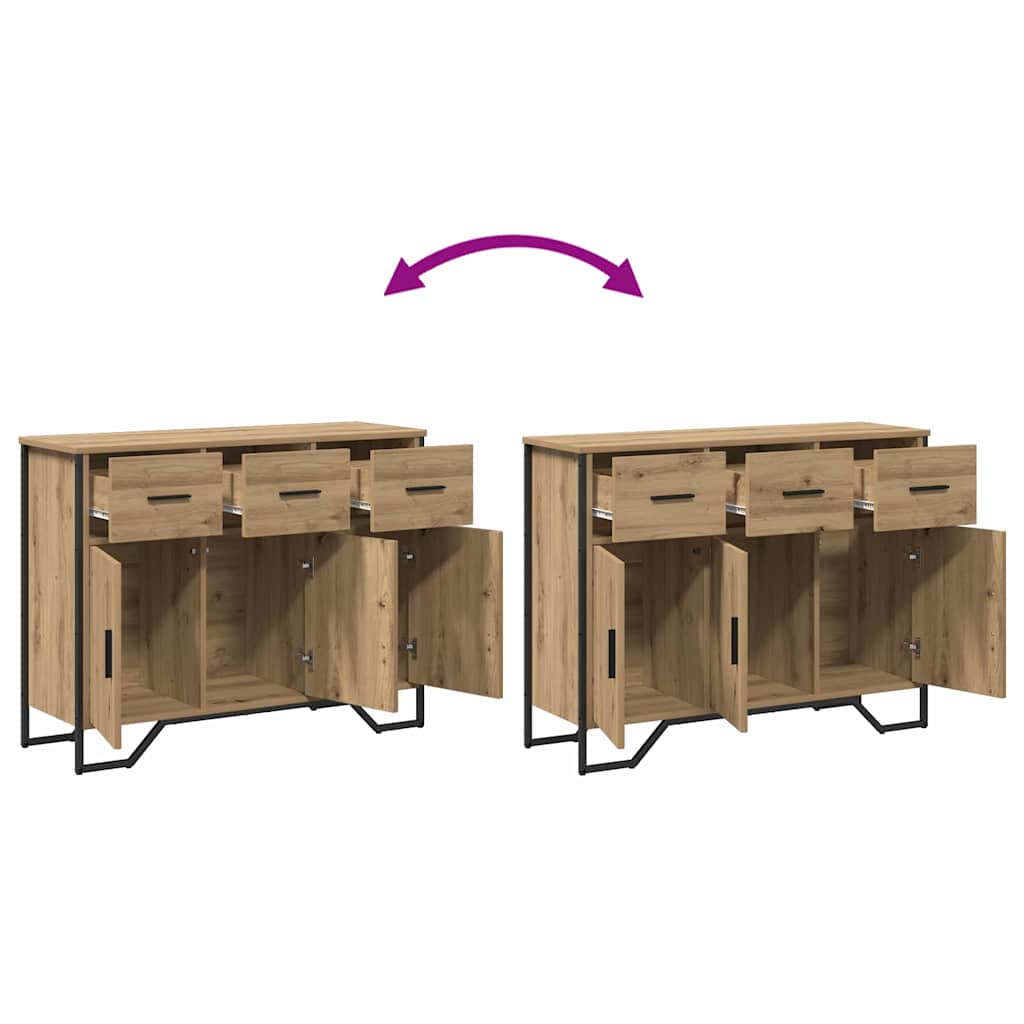 Sideboard Artisan Egetræ 97 x 32,5 x 74,5 cm
