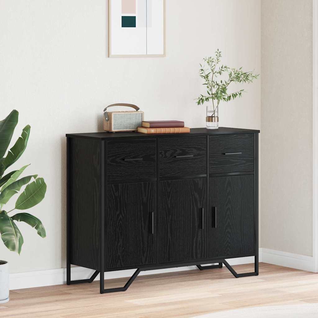 Sideboard Sort eg 97 x 32,5 x 74,5 cm