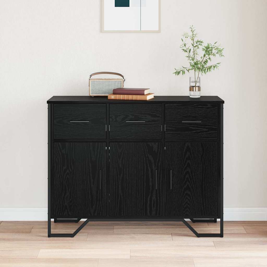 Sideboard Sort eg 97 x 32,5 x 74,5 cm