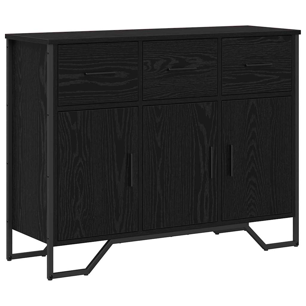 Sideboard Sort eg 97 x 32,5 x 74,5 cm