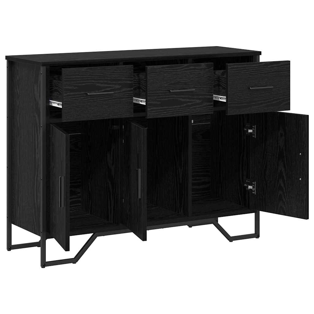 Sideboard Sort eg 97 x 32,5 x 74,5 cm