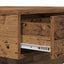 Sofabord Gammelt træ 90 x 90 x 28 cm Konstrueret træ