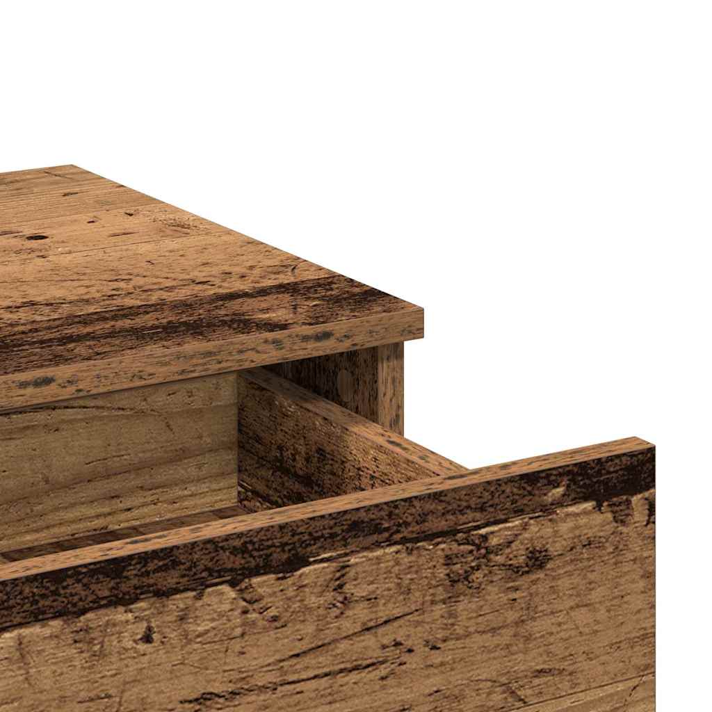 Klædeskab Gammelt træ 100 x 40 x 130 cm Konstrueret træ