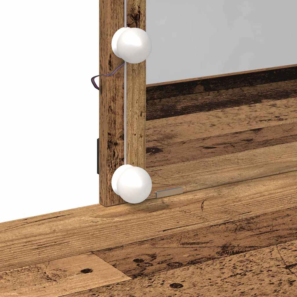 Klædeskab Gammelt træ 100 x 40 x 130 cm Konstrueret træ