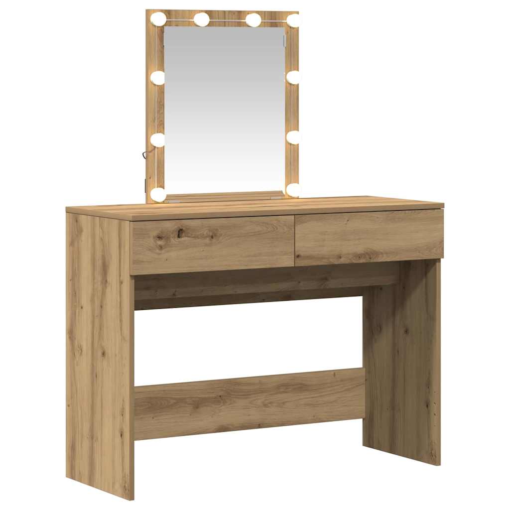 Klædeskab Artisan Egetræ 100 x 40 x 130 cm Konstrueret træ