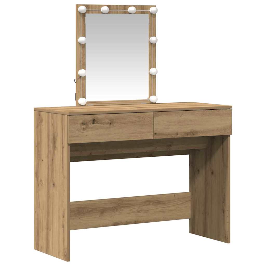 Klædeskab Artisan Egetræ 100 x 40 x 130 cm Konstrueret træ