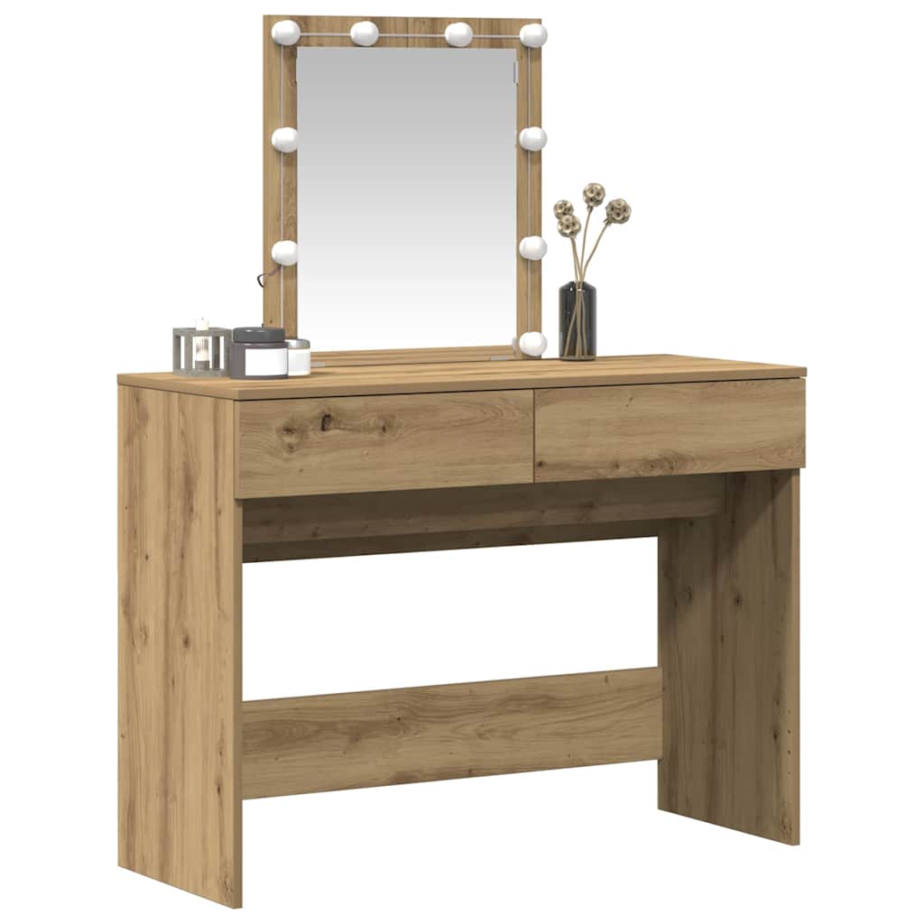 Klædeskab Artisan Egetræ 100 x 40 x 130 cm Konstrueret træ
