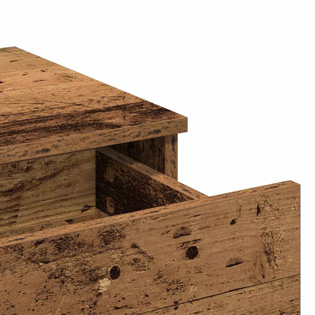 Klædeskab Gammelt træ 100 x 40 x 120 cm Konstrueret træ