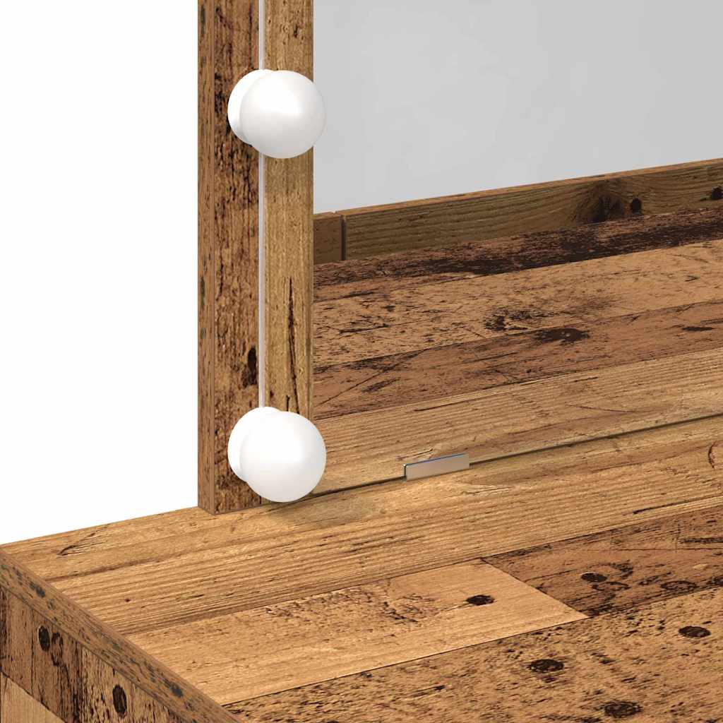 Klædeskab Gammelt træ 100 x 40 x 120 cm Konstrueret træ
