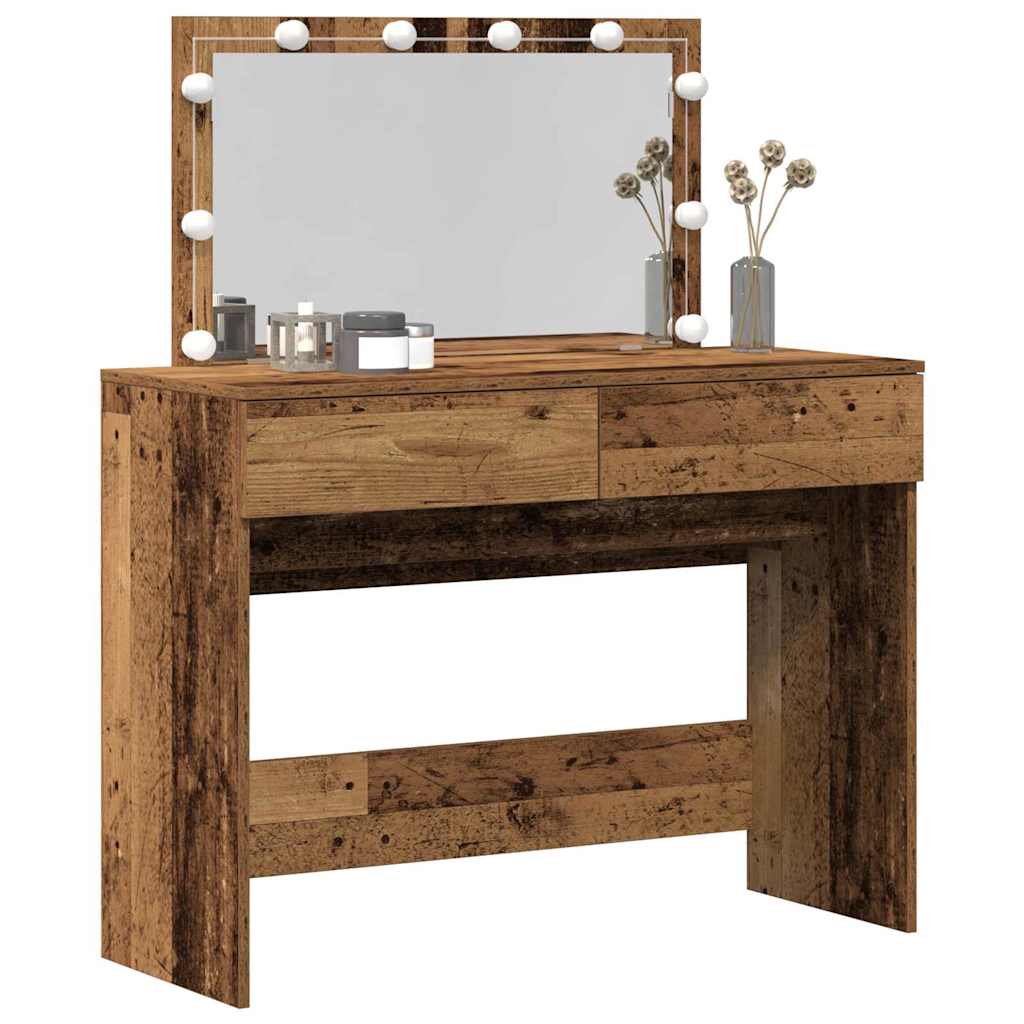 Klædeskab Gammelt træ 100 x 40 x 120 cm Konstrueret træ