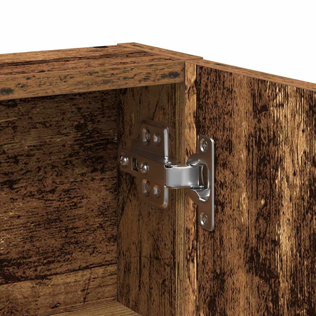 Klædeskab Gammelt træ 80 x 35 x 132 cm Konstrueret træ