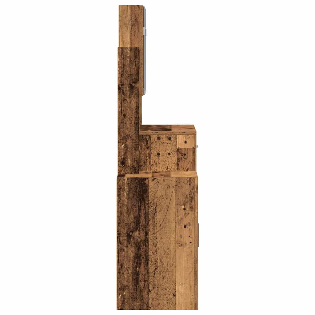 Klædeskab Gammelt træ 80 x 35 x 132 cm Konstrueret træ