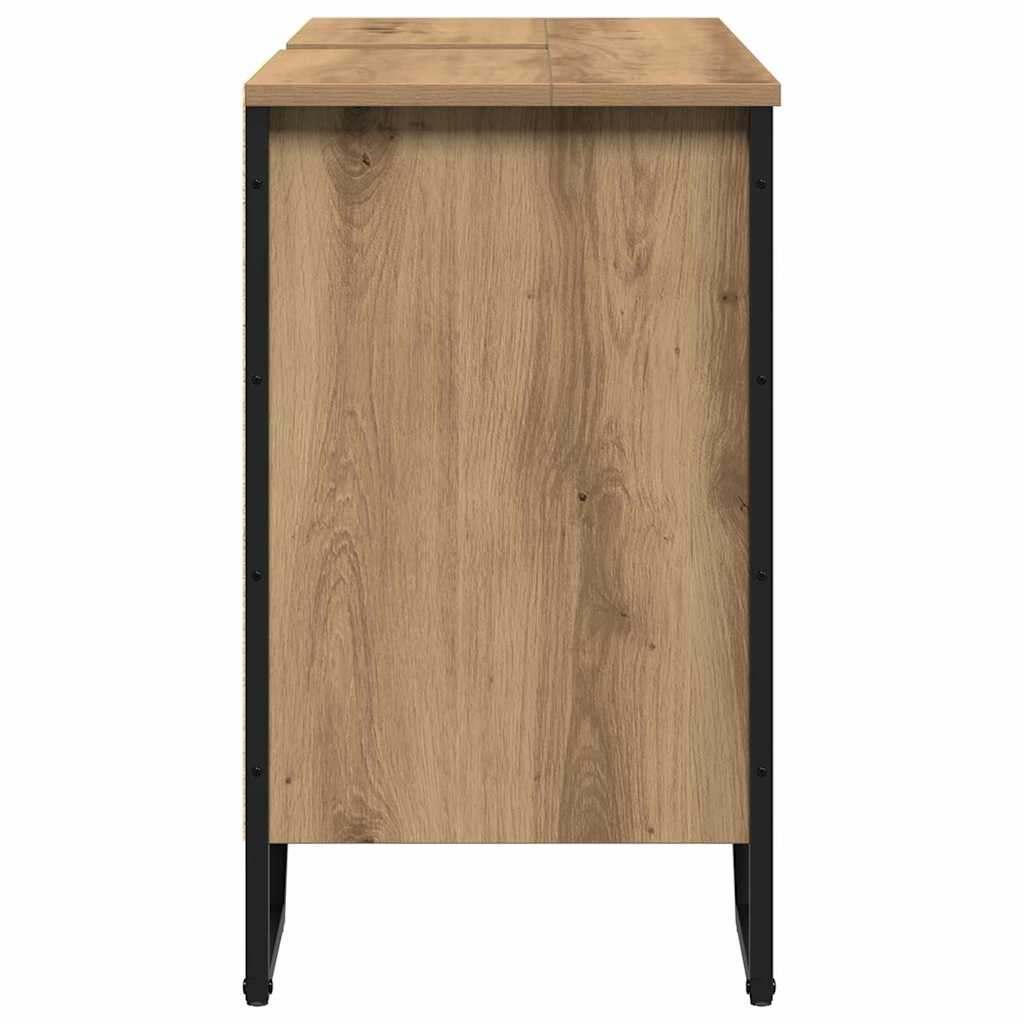 Badeværelsesskabsunder Artisan Egetræ 91 x 35 x 60 cm