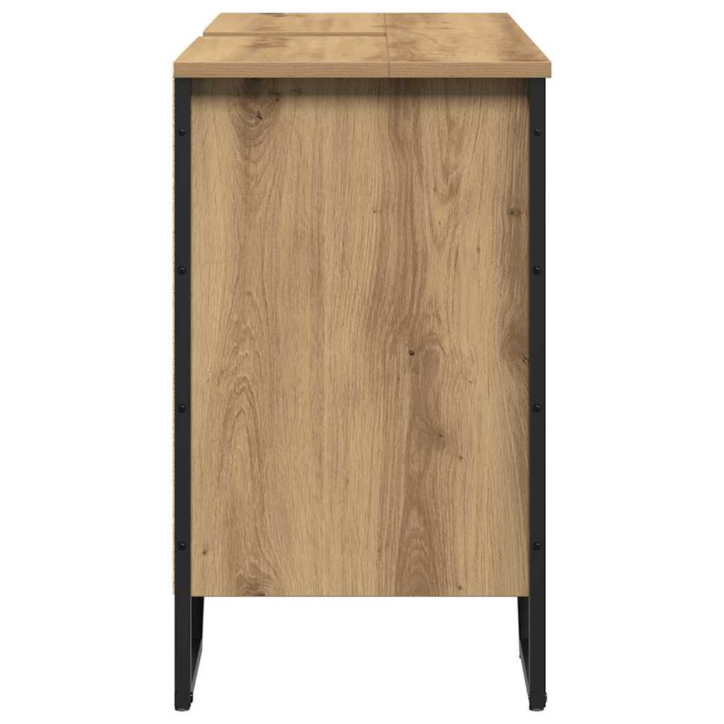 Badeværelsesskabsunder Artisan Egetræ 91 x 35 x 60 cm
