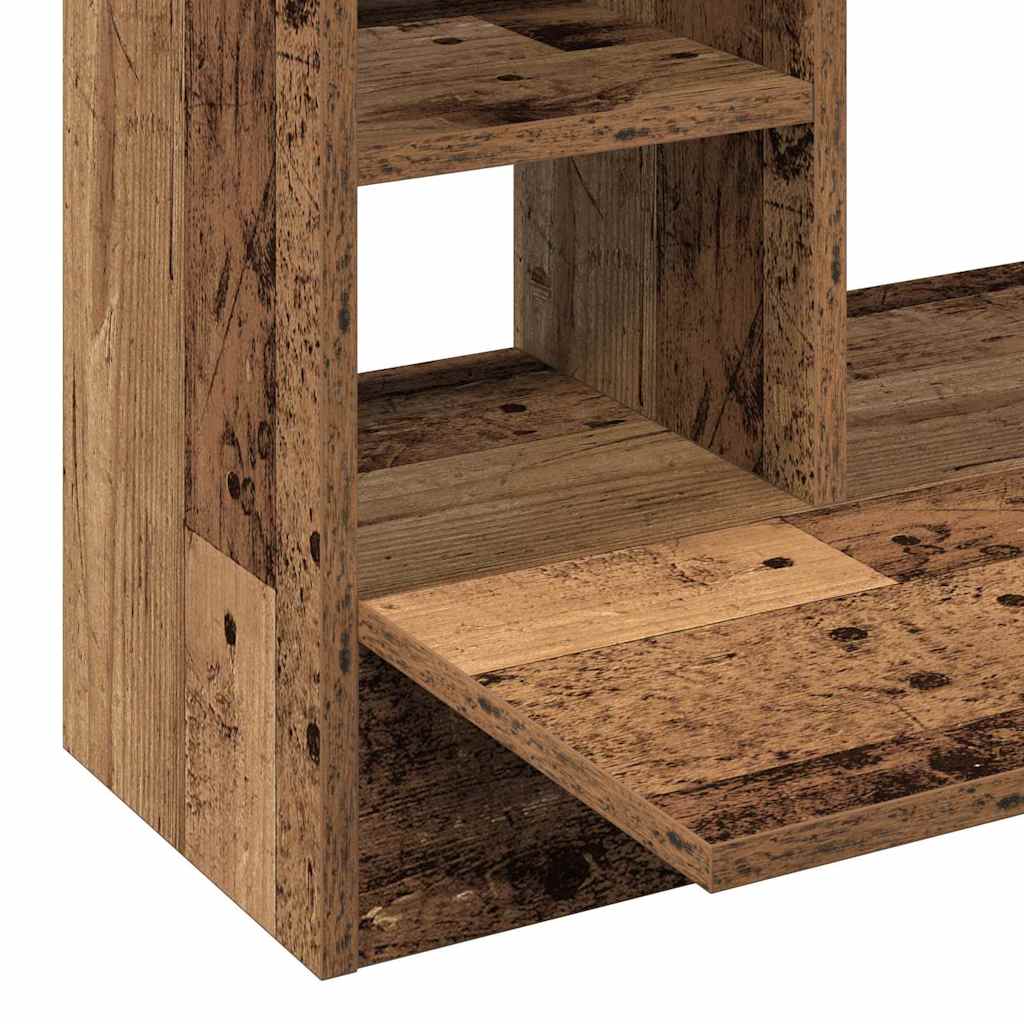 Væghængt skrivebord Gammelt træ 105 x 48 x 75 cm