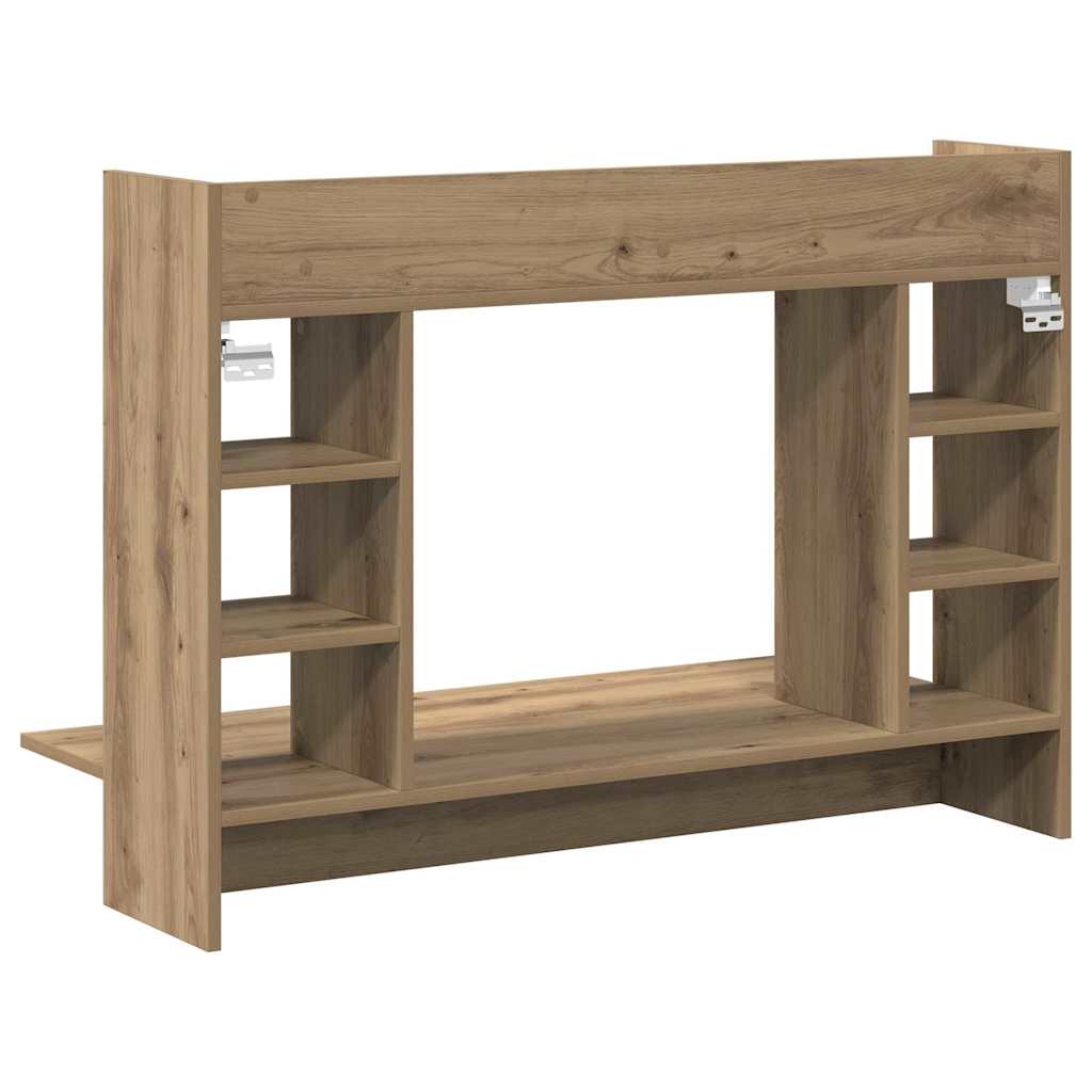 Væghængt skrivebord artisan eg 105 x 48 x 75 cm Konstrueret træ
