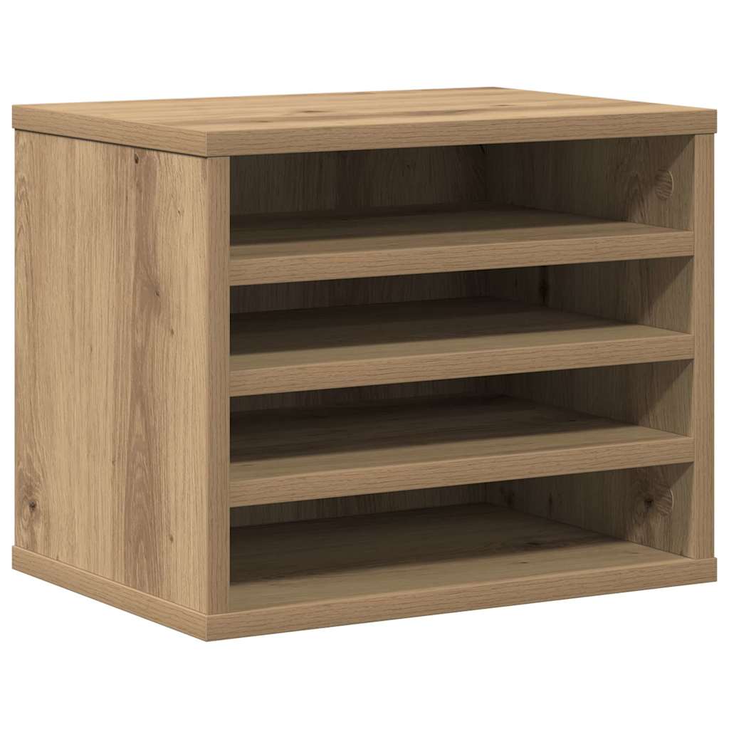 Skrivebordsorganisator Artisan Egetræ 36 x 26 x 29,5 cm