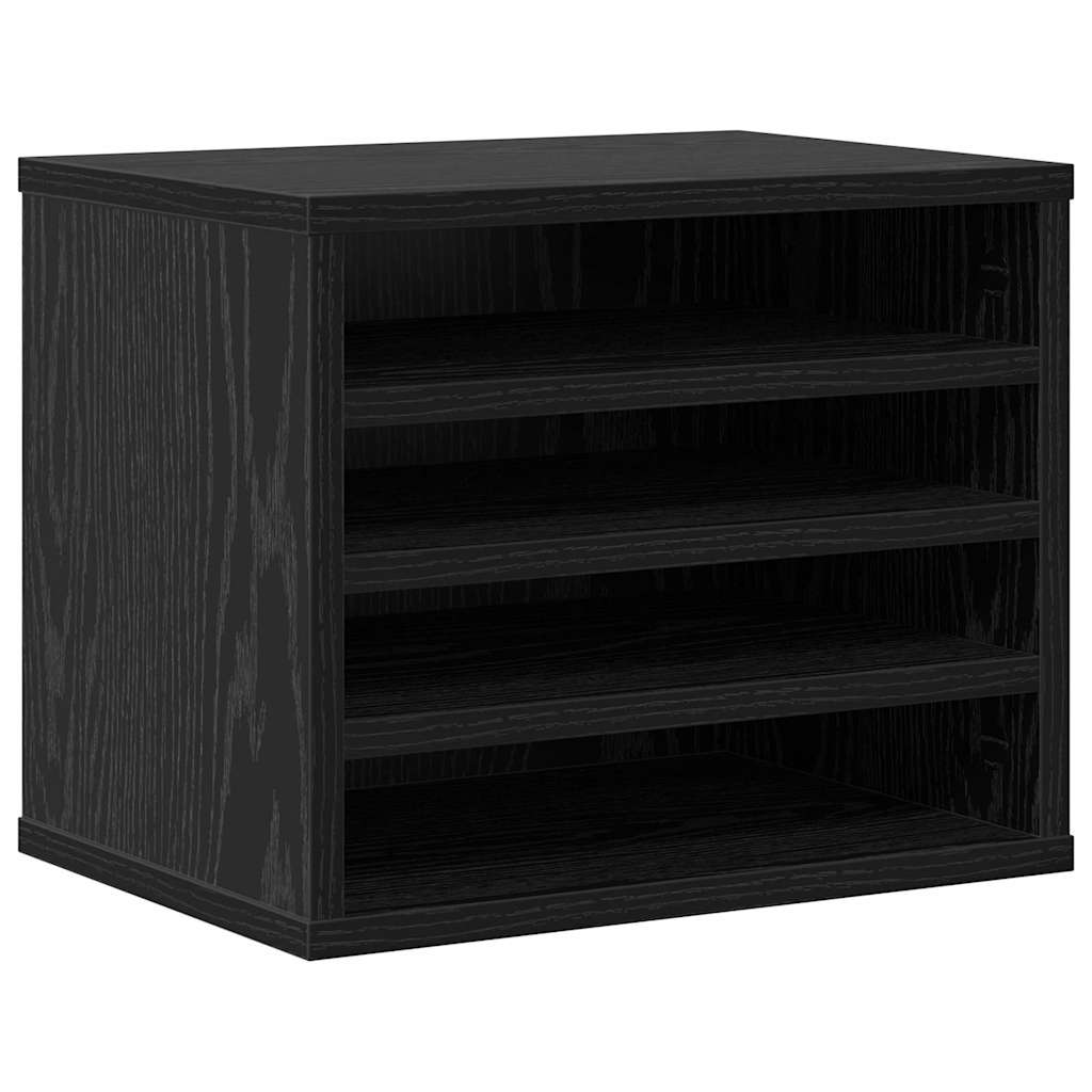 Skrivebordsorganisator Sort eg 36 x 26 x 29,5 cm
